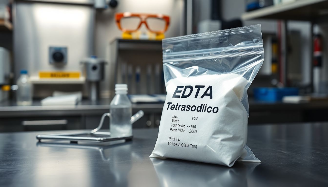 Edta Tetrasodico Polvo